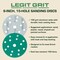 Legit Grit 6 inch Sand paper Disc, 15-Hole, 150 Grit, 150PK LG6-15150-150 - alternate 4